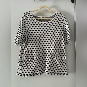Anthropologie Polka Dot Shirt